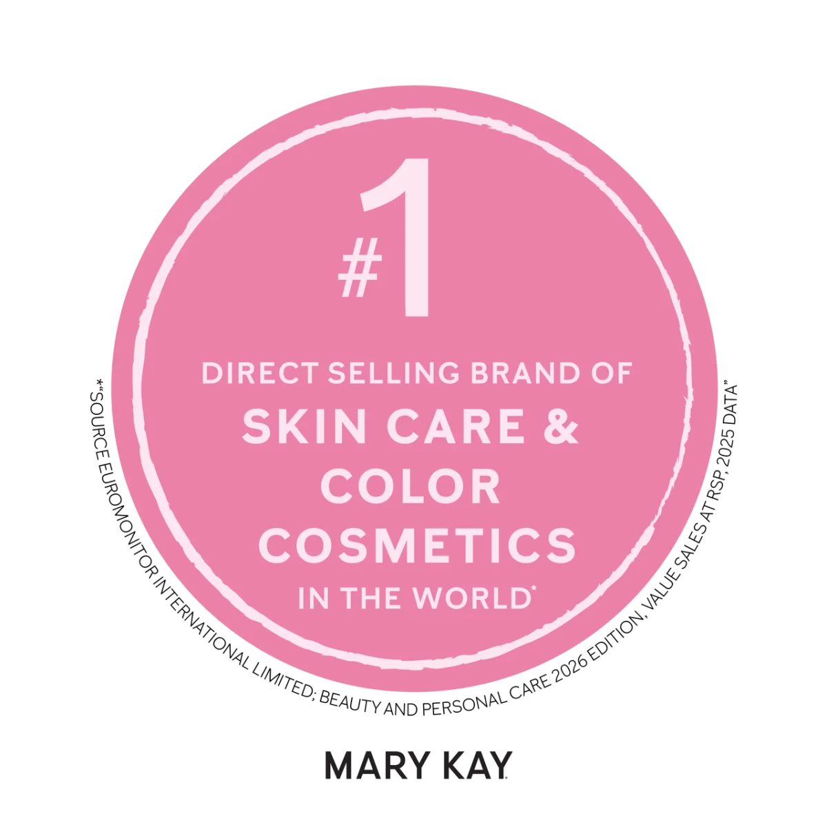 Mary Kay Solidifies Global Dominance: Named #1 Direct Selling Brand in Skin Care and Color Cosmetics for Fourth Consecutive Year