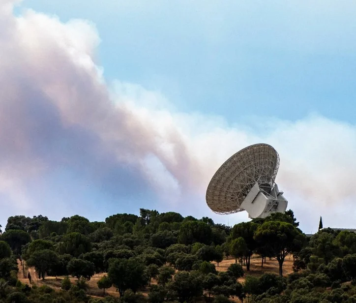 Climate Crisis Ignites Global Concern as Wildfires Threaten NASA’s Deep Space Network in Spain