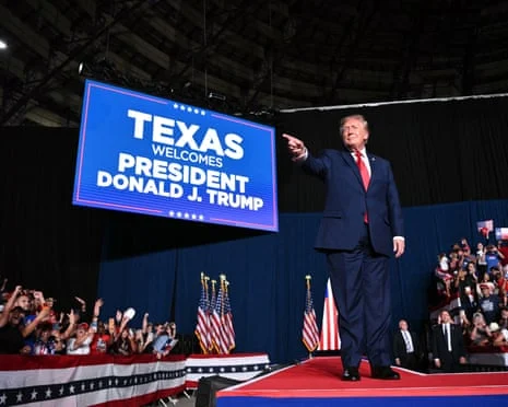 Chaos and Controversy: Trump’s San Antonio Rally Amidst Growing Midterm Tensions