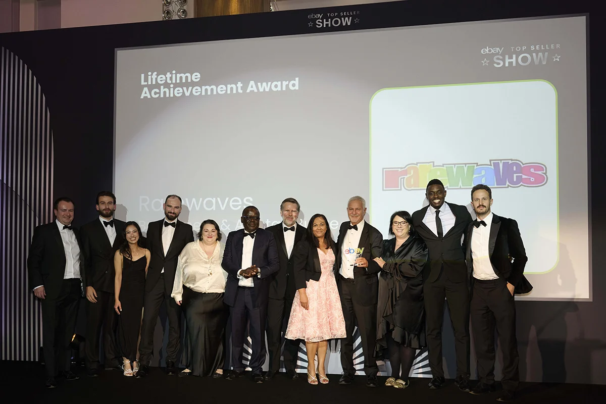 From Vinyl Beginnings to Global Powerhouse: Rarewaves Takes Top Honors at 2026 eBay Business Awards