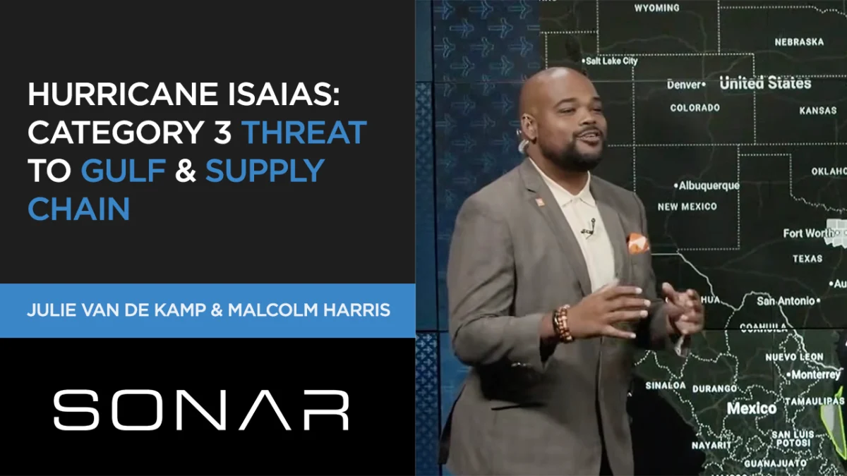 Hurricane Isaias: A High-Stakes Threat to Gulf Coast Energy and Freight Logistics