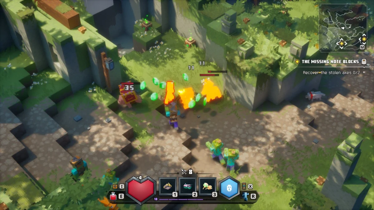 Minecraft Dungeons 2 Review: A Beautifully Hollow Expansion of the Blocky Universe