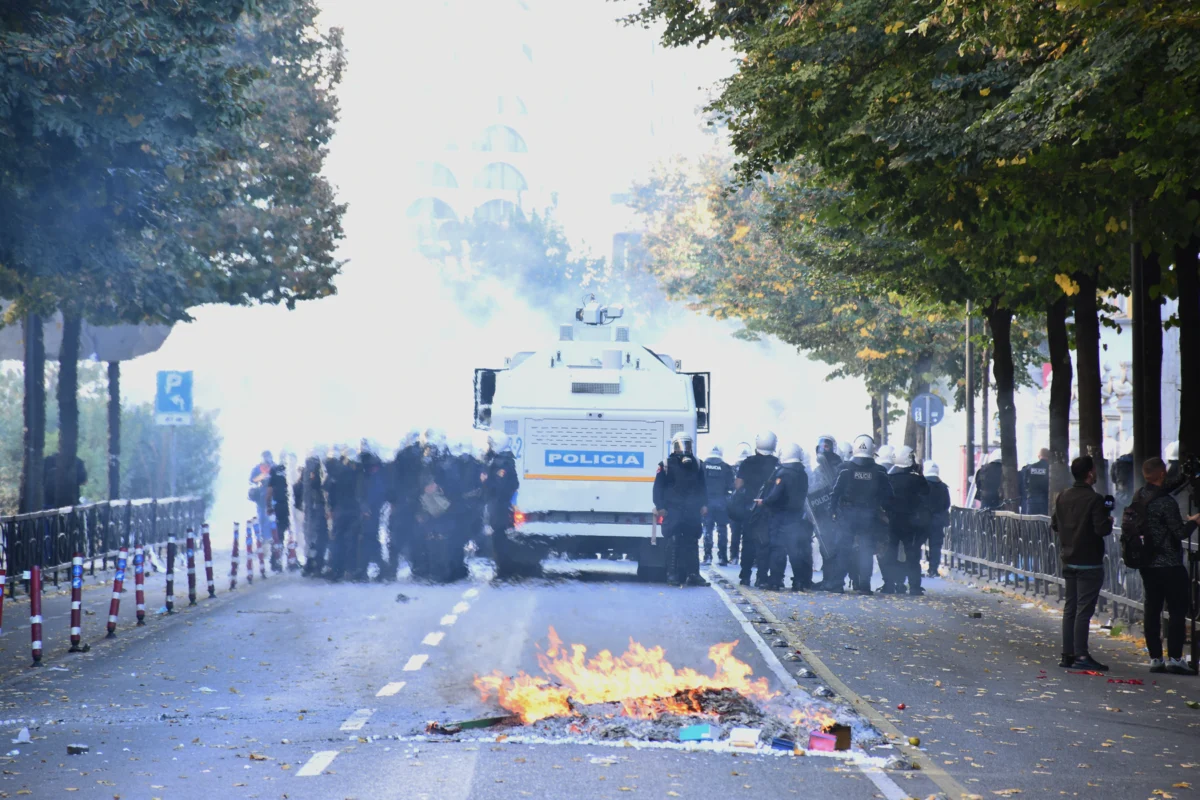 Student Uprising Grips Tirana: Demands for Educational Reform Met with Force